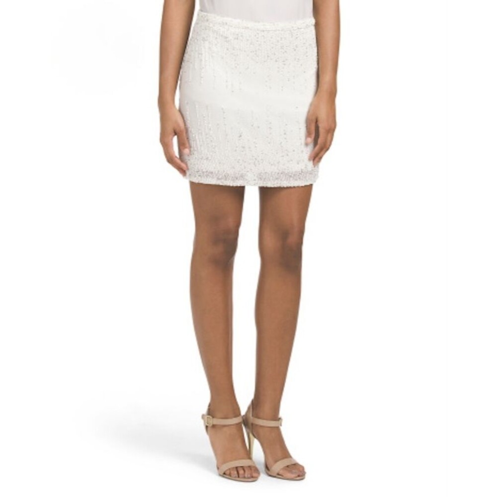 Yumi Kim Ana Beaded Mini Skirt
